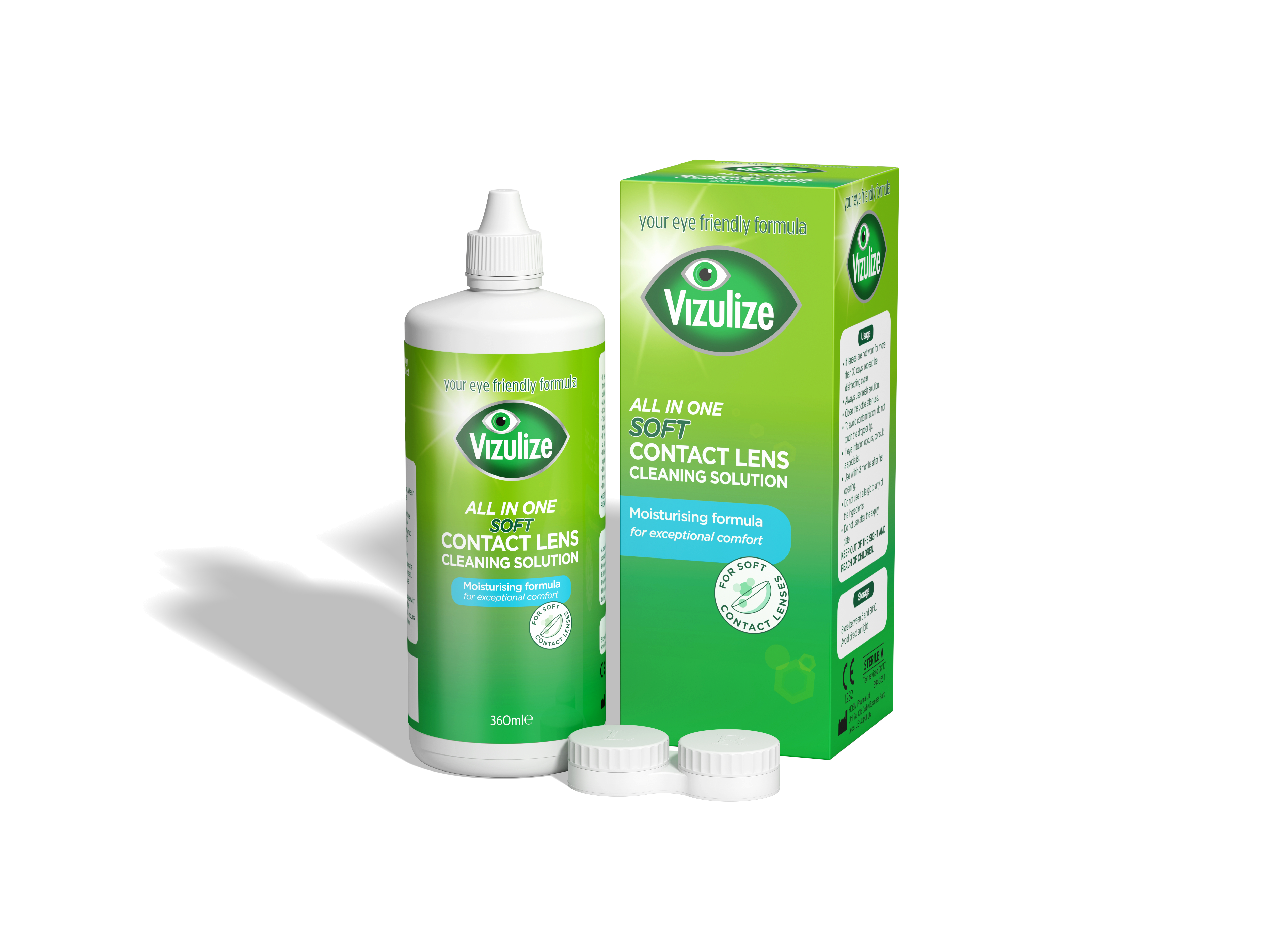 Vizulize All-in-One Soft Contact Lens Cleaning Solution