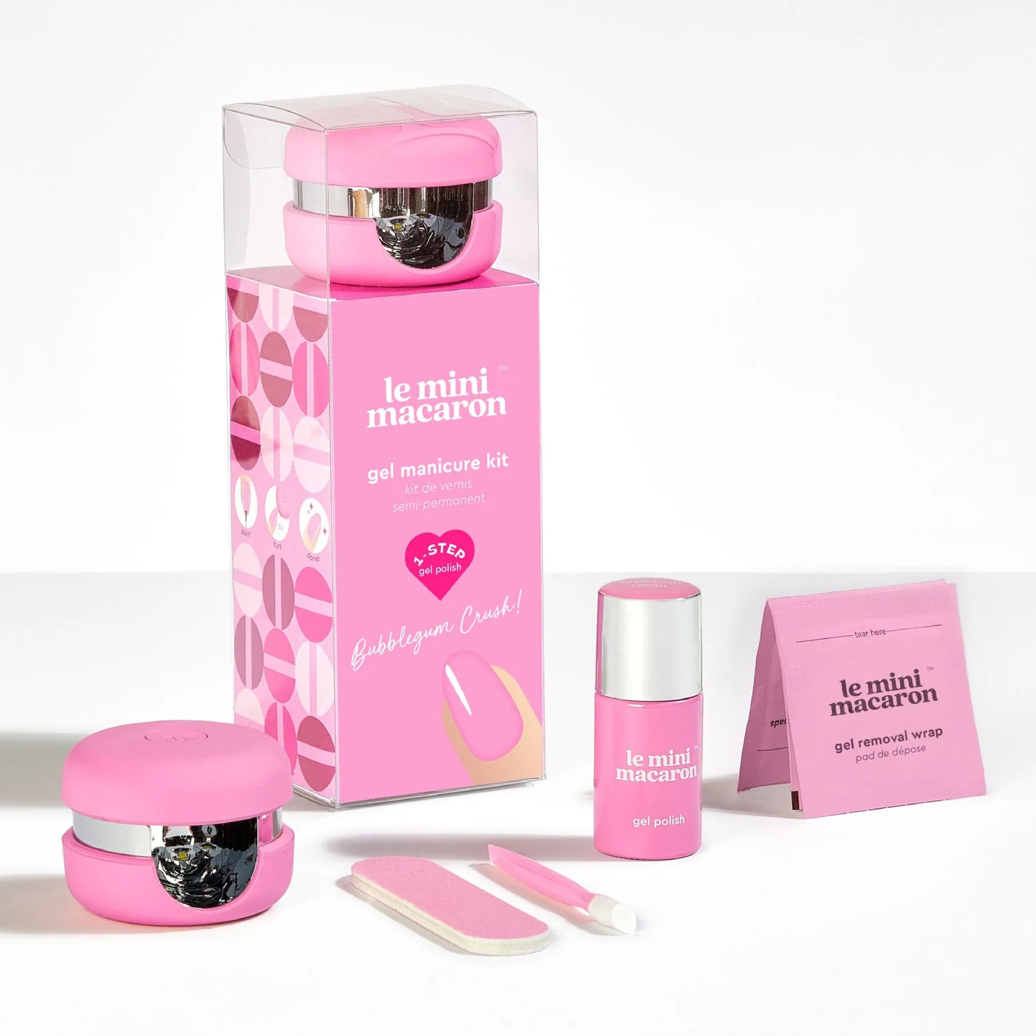 Gel Manicure Kit - BUBBLEGUM CRUSH | MINT Health