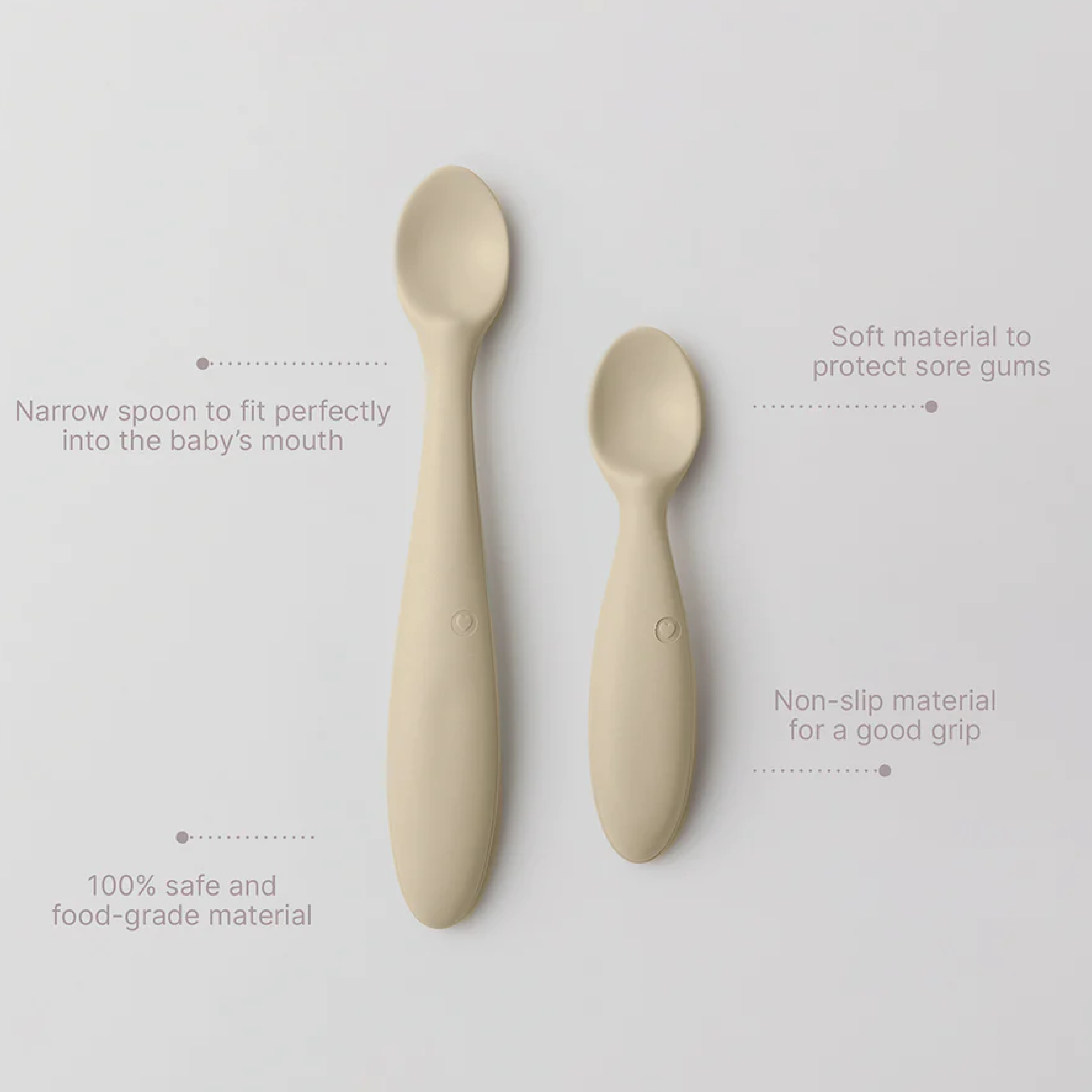 Bib shop and spoon
